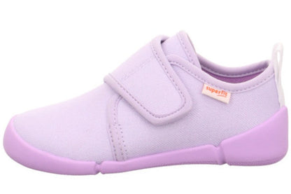 SUPERFIT Barfuß Hausschuh VENTI 6700-851 - lila / Glitzer