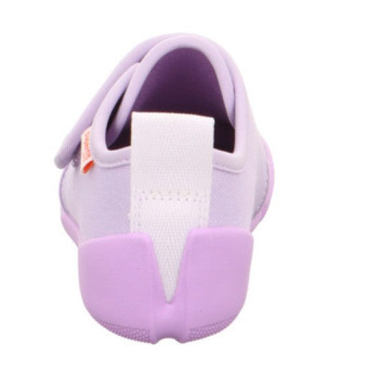 SUPERFIT Barfuß Hausschuh VENTI 6700-851 - lila / Glitzer