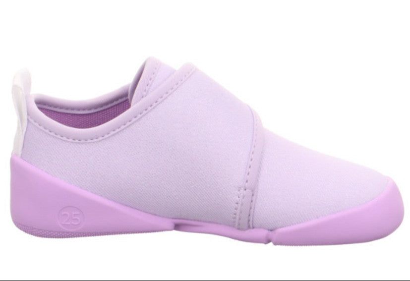 SUPERFIT Barfuß Hausschuh VENTI 6700-851 - lila / Glitzer