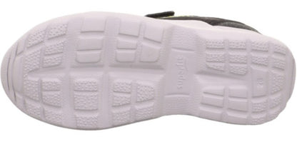 SUPERFIT SYMPATEX Halbschuh RUSH 209-0010 - schwarz / weiß / neongelb