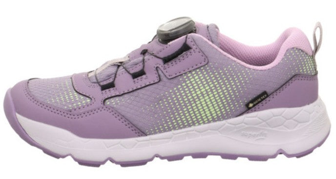 SUPERFIT GORE-TEX BOA Halbschuh  FREE RIDE 569-850 - flieder / gelb
