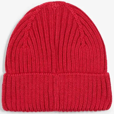 VIKING Mütze PLAY WOOL RIB BEANIE - rot