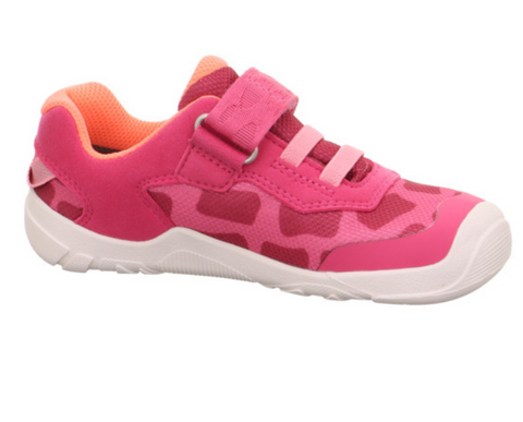 Superfit Halbschuh Barfußschuh TRACE 6027-550 - pink and orange, a comfortable and stylish shoe for kids