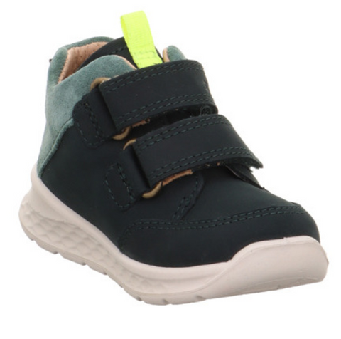  Hochwertiger Halbschuh mit Gore-Tex für Damen in dunkelblau und mint 