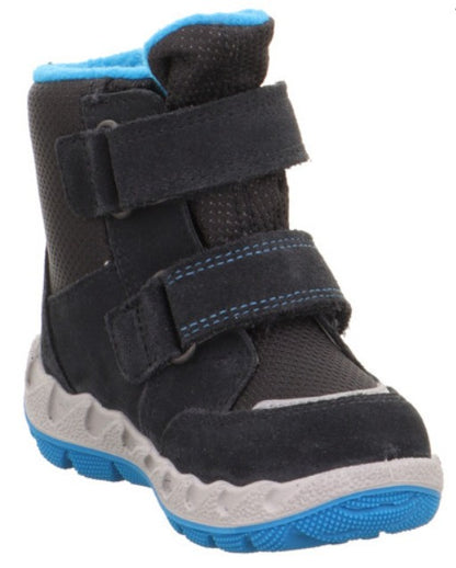 SUPERFIT GORE-TEX Stiefel ICEBIRD 6015-200 in grau und türkis, mit Husky-Motiv 