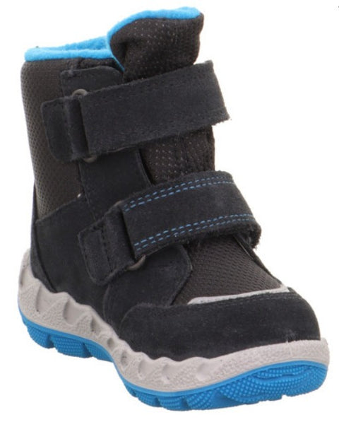 SUPERFIT GORE-TEX Stiefel ICEBIRD 6015-200 in grau und türkis, mit Husky-Motiv 