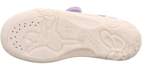 Women's SUPERFIT Hausschuh BELINDA 259-852 in lila color, a comfortable and stylish slipper for indoor wear