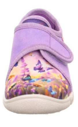 Comfortable and stylish SUPERFIT Hausschuh BELINDA 259-852 in lila color