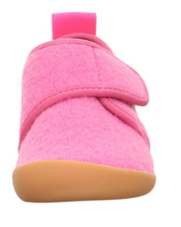 Bequemer SUPERFIT Hausschuh VENTI 6701-55 - rosa aus atmungsaktivem Material für Zuhause