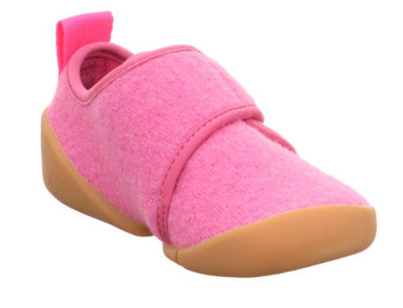 Damen-Hausschuh SUPERFIT VENTI 6701-55 in zartem Rosa mit bequemem Sitz