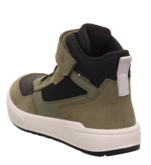 Sportlicher SUPERFIT GORE TEX Knöchelschuh MAVERICK 102-70 in Oliv und Schwarz, ideal für Outdoor-Aktivitäten