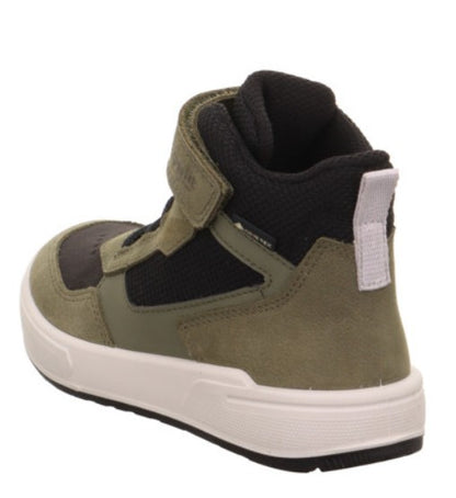 Sportlicher SUPERFIT GORE TEX Knöchelschuh MAVERICK 102-70 in Oliv und Schwarz, ideal für Outdoor-Aktivitäten