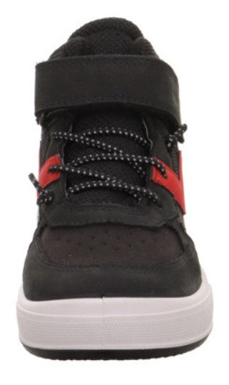 Superfit MAVERICK 103-00 Knöchelschuh mit GORE TEX Technologie für optimalen Wetterschutz in Schwarz und Rot