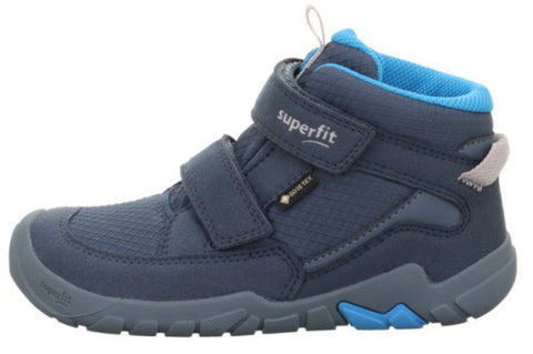 SUPERFIT GORE-TEX Knöchelschuh Barfußschuh TRACE 6042-80 in Blau, wasserdichte und atmungsaktive Schuhe für optimalen Schutz