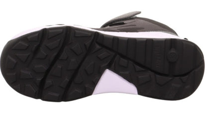 Komplette Ansicht des modischen und funktionellen SUPERFIT SYMPATEX Knöchelschuh FREE RIDE 570-20 in grau und schwarz