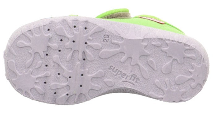 SUPERFIT Hausschuh SPOTTY 9254-751 - apfelgrün / Dino