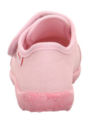 SUPERFIT Hausschuh SPOTTY 9254-556 - rosa / Hasi / Glitzer