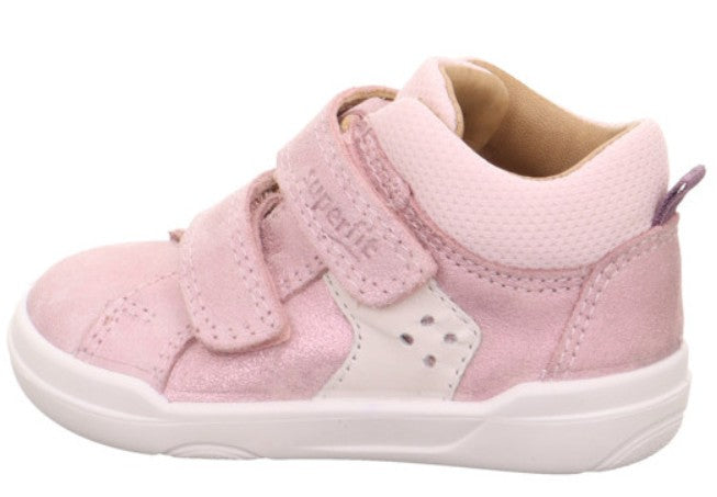 SUPERFIT Knöchelschuh Barfußschuh SUPERFREE 543- 556 - rosa / Glitzer