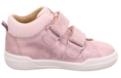 SUPERFIT Knöchelschuh Barfußschuh SUPERFREE 543- 556 - rosa / Glitzer