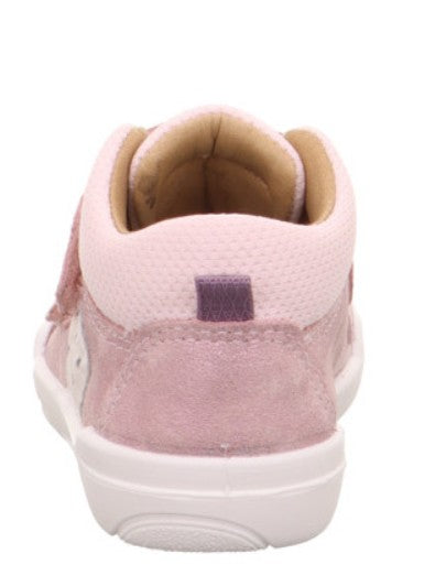 SUPERFIT Knöchelschuh Barfußschuh SUPERFREE 543- 556 - rosa / Glitzer