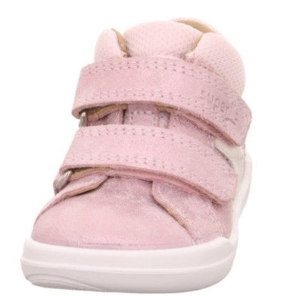 SUPERFIT Knöchelschuh Barfußschuh SUPERFREE 543- 556 - rosa / Glitzer