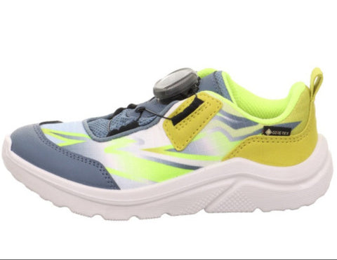 SUPERFIT GORE-TEX BOA Halbschuh KICKS 6103-803 - rauchblau / neongrün