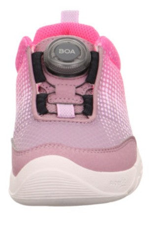 SUPERFIT BOA Halbschuh Barfußschuh TRACE 6026-850 - pink / lila