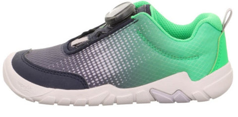 SUPERFIT BOA Halbschuh Barfußschuh TRACE 6026-8010 - marineblau / neongrün