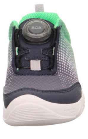SUPERFIT BOA Halbschuh Barfußschuh TRACE 6026-8010 - marineblau / neongrün
