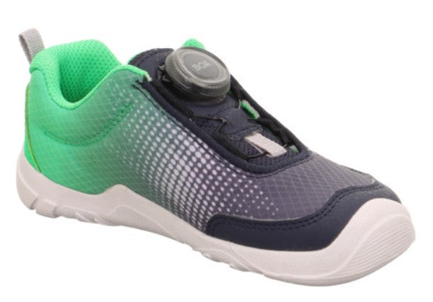 SUPERFIT BOA Halbschuh Barfußschuh TRACE 6026-8010 - marineblau / neongrün