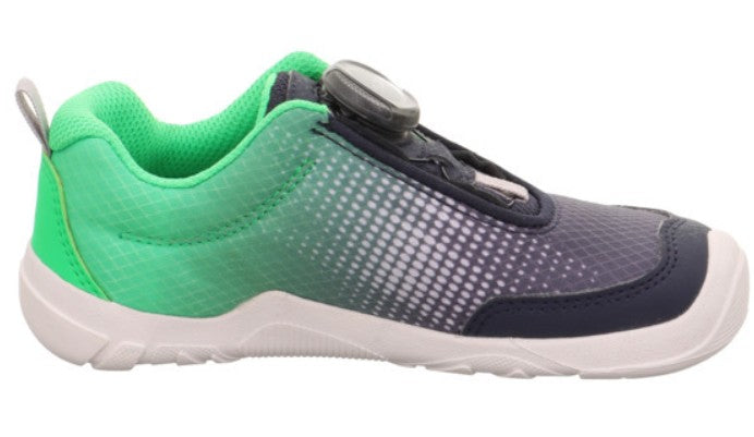 SUPERFIT BOA Halbschuh Barfußschuh TRACE 6026-8010 - marineblau / neongrün