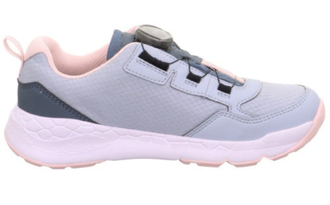 SUPERFIT GORE-TEX  BOA Halbschuh FREE RIDE 569-840 - hellgrau / rosa
