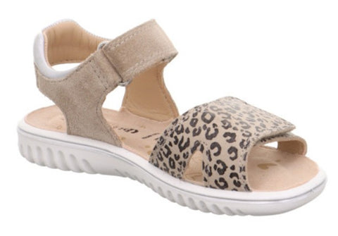 SUPERFIT Sandale SPARKLE 9004-401 - Leoprint / beige