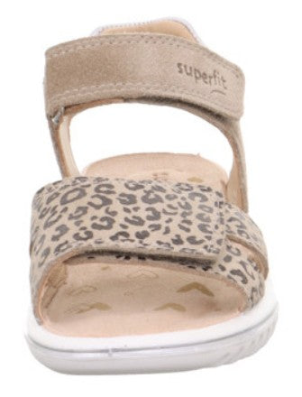 SUPERFIT Sandale SPARKLE 9004-401 - Leoprint / beige