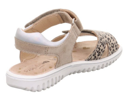 SUPERFIT Sandale SPARKLE 9004-401 - Leoprint / beige