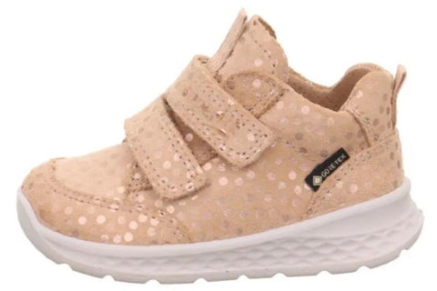 SUPERFIT GORE-TEX Halbschuh BREEZE 369-401 - beige / Glitzer