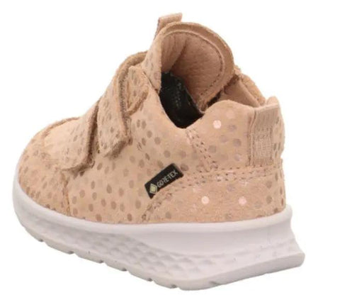 SUPERFIT GORE-TEX Halbschuh BREEZE 369-401 - beige / Glitzer