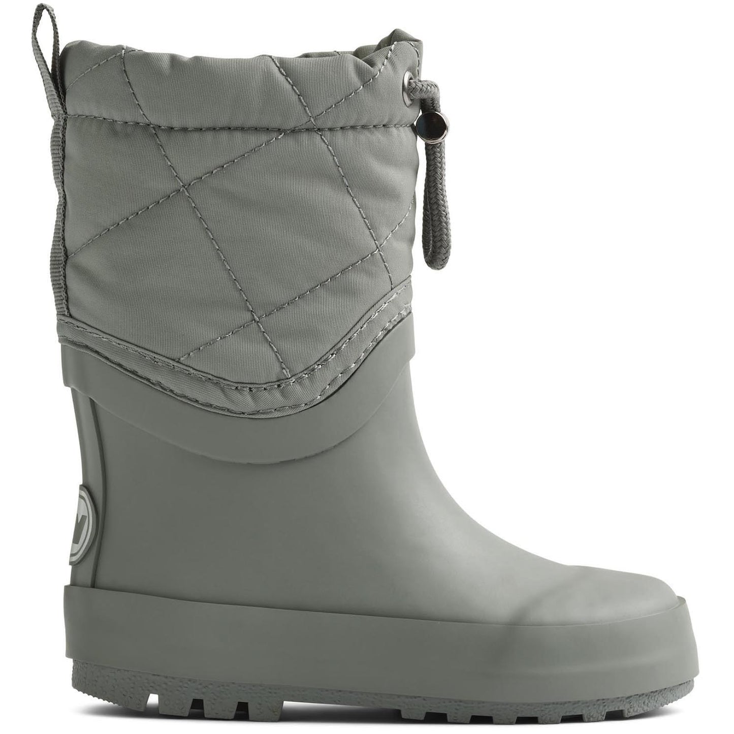 WHEAT Gummistiefel Drizzle/Thermo Snowboot in Grau mit wetterfester Oberfläche