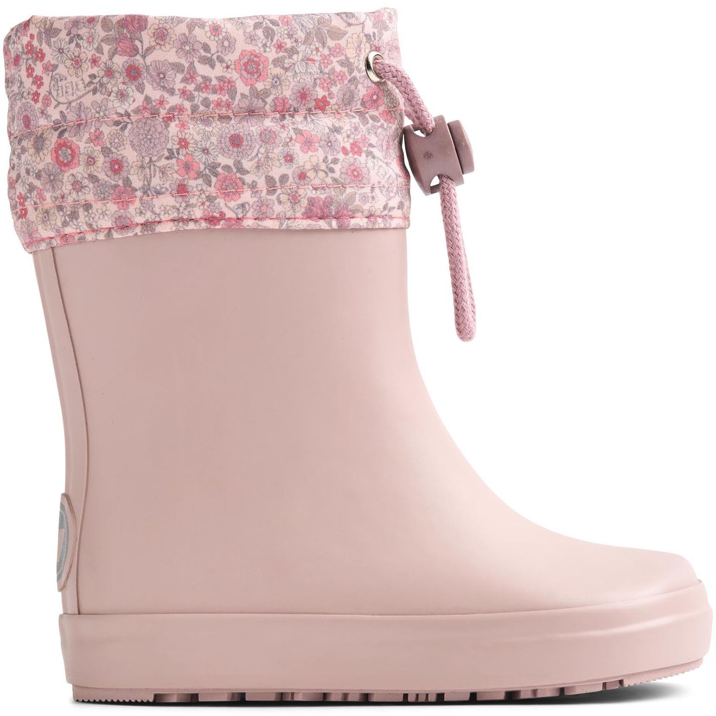 WHEAT Gummistiefel Barefoot RUBBER ZERRO Thermo WF722-02 in rosa, strapazierfähiger Gummischuh mit warmem Innenfutter