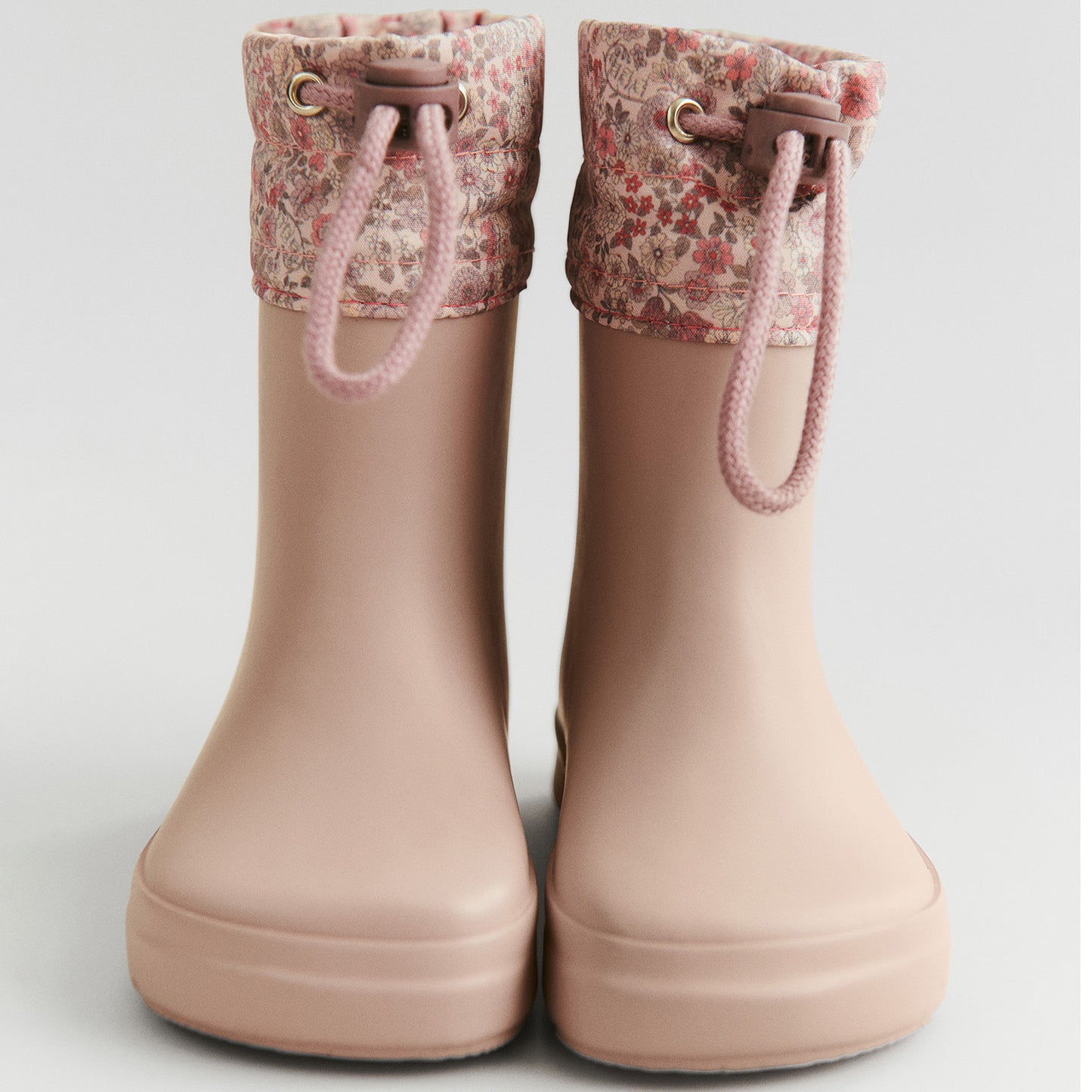 Modischer rosa Gummistiefel WHEAT ZERRO Thermo WF722-02, perfekt für Regenwetter und Outdoor-Aktivitäten