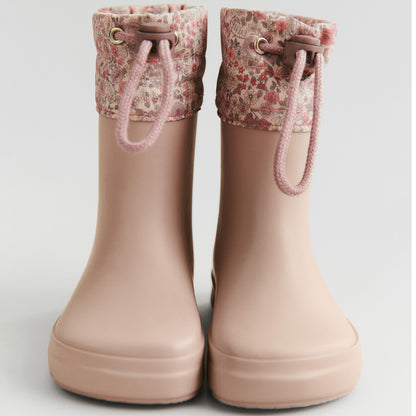 Modischer rosa Gummistiefel WHEAT ZERRO Thermo WF722-02, perfekt für Regenwetter und Outdoor-Aktivitäten