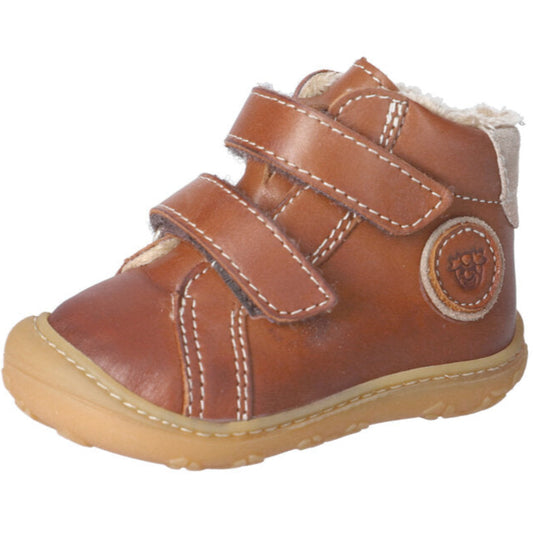 RICOSTA Knöchelschuh GEDO - cognac: High-quality leather ankle shoe in rich cognac color