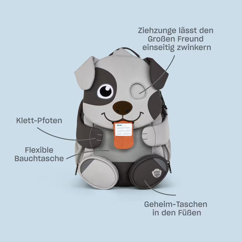 AFFENZAHN Rucksack GROSSER FREUND - HUND