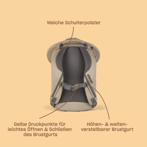 AFFENZAHN Rucksack KLEINER FREUND - FAULTIER by AFFENZAHN