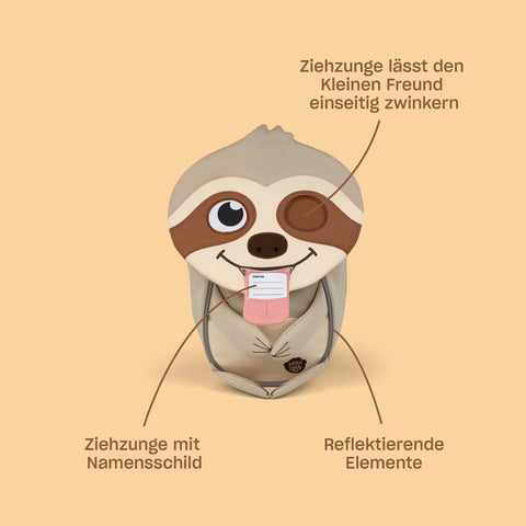 AFFENZAHN Rucksack KLEINER FREUND - FAULTIER by AFFENZAHN