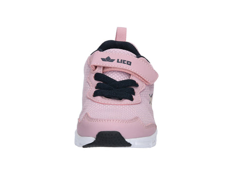 LICO Sportschuh ALMERIA 590881 - rosa / marine: Women's pink and navy athletic shoe with comfortable cushioning