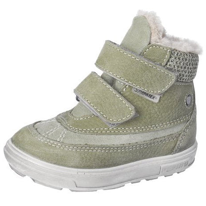 RICOSTA SYMPA-TEX Knöchelschuh PEDRO in eukalyptus green, a durable and waterproof shoe for kids