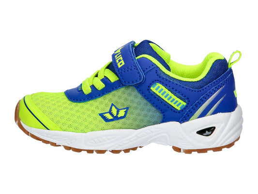 LICO Sportschuh BARNEY 360926 - neongelb / royal - Hochwertiger Sportschuh in auffälliger neongelb/royal Farbkombination