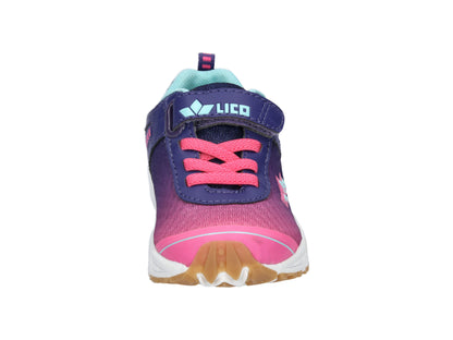 LICO Sportschuh BARNEY 366213 - lila / pink / türkis