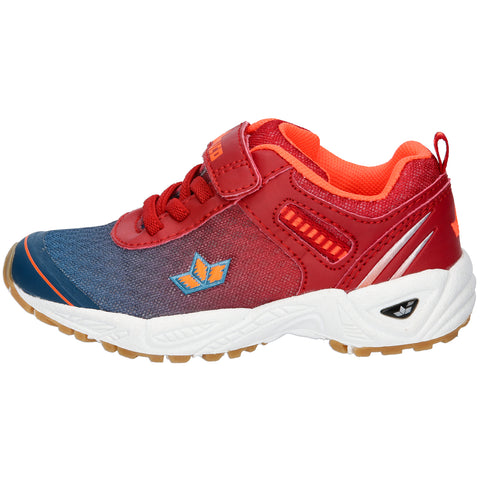 LICO Sportschuh BARNEY 366348 - rot / petrol: Herren Sneaker in leuchtendem Rot und Petrol, bequem und stylish für sportliche Aktivitäten